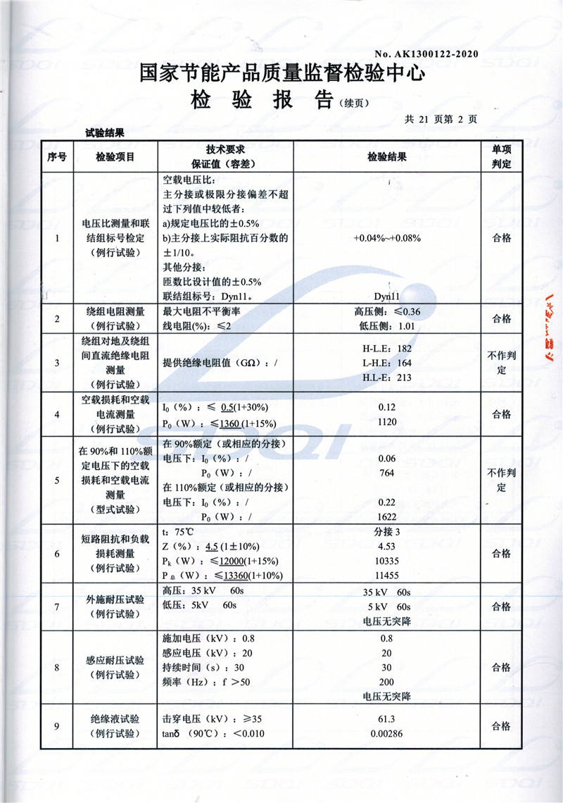 高低压试验报告-S11-1250宁武宁武宁武油浸式变压器-2.jpg
